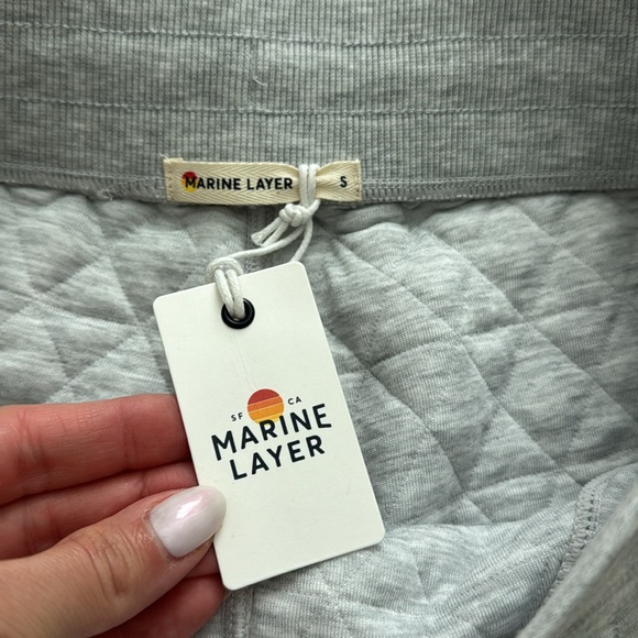 Marine Layer - Corbet Quilted Sweat Short - Picture 6 of 8